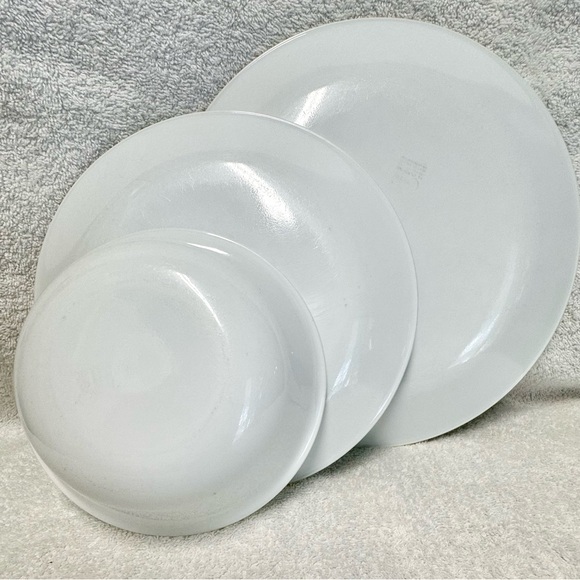 Vintage Corelle Blue Heather 3 pcs- Dinner plate-Salad Plate -Cereal bowl - Picture 4 of 6